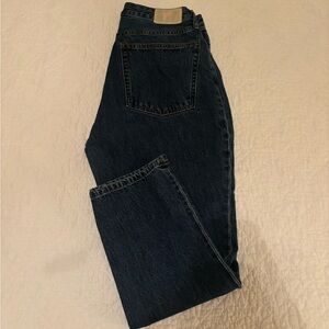 Everlane 90’s curvy Dark Blue Denim Jeans